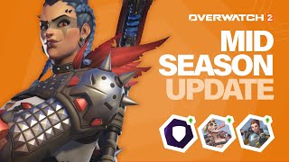 Surprising changes in the MID-SEASON update for Overwatch 2