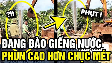 Đào giếng TƯỚI CÀ PHÊ, bất ngờ khi xuất hiện CỘT KHÍ NƯỚC phun lên cao hàng chục mét | Tin 3 Phút