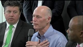 Governor Scott rallies support in Sarasota