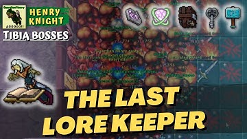 TIBIA BOSSES #73 HOW TO DO BOSS THE LAST LORE KEEPER (FORGOTTEN KNOWLEDGE QUEST)