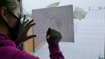 Tracing topographic maps