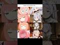 Same voice actors btw ✌️ #anime #meme #spyxfamily #viral