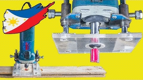 Palm Router From Angle Grinder Diy