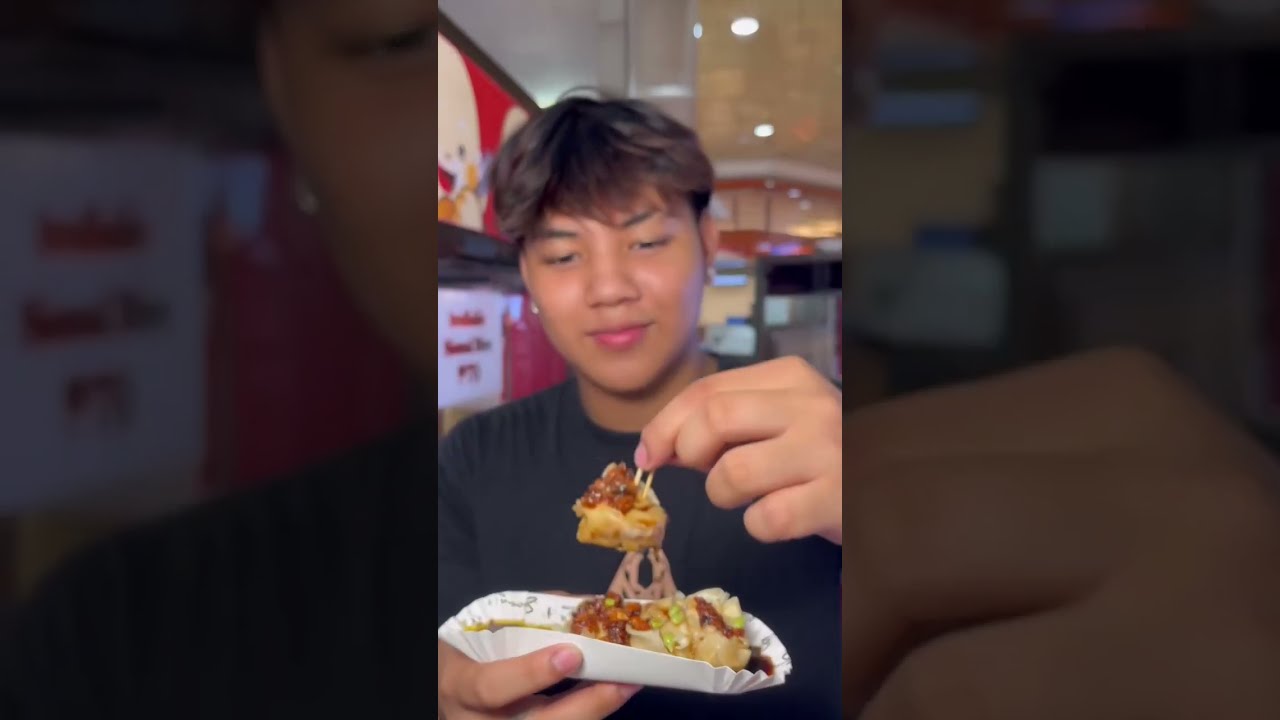 Mukbang Sreet Food sabay Jollibee Grabe🤤😱