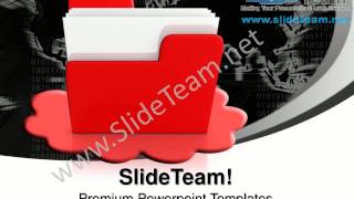 Cloud Computing Abstract PowerPoint Templates ppt Themes 0912 Slides Backgrounds