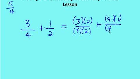 8.5 Adding and Subtracting Rational Expressions (Lesson)
