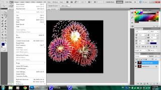 HOW TO EXTRACT FIREWORKS PICTURE USING PHOTOSHOP CS5