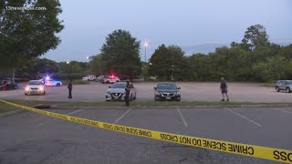 Person found shot to death in Hampton shopping center parking lot