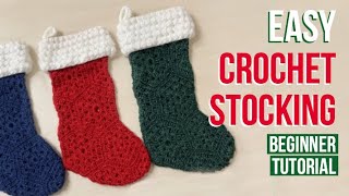 Part 1 https://youtu.be/f2K0JfVlFgo Written pattern https://studiocrafti.com/2017/12/16/easy-crochet-christmas-stocking/ Visit http://