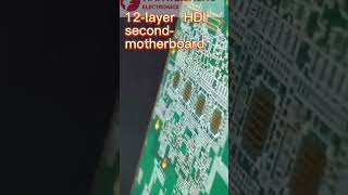 Do you kown what is12-layer HDI second-order motherboard?#PCBA #PCB #SMT #PCB #assembly  #Components