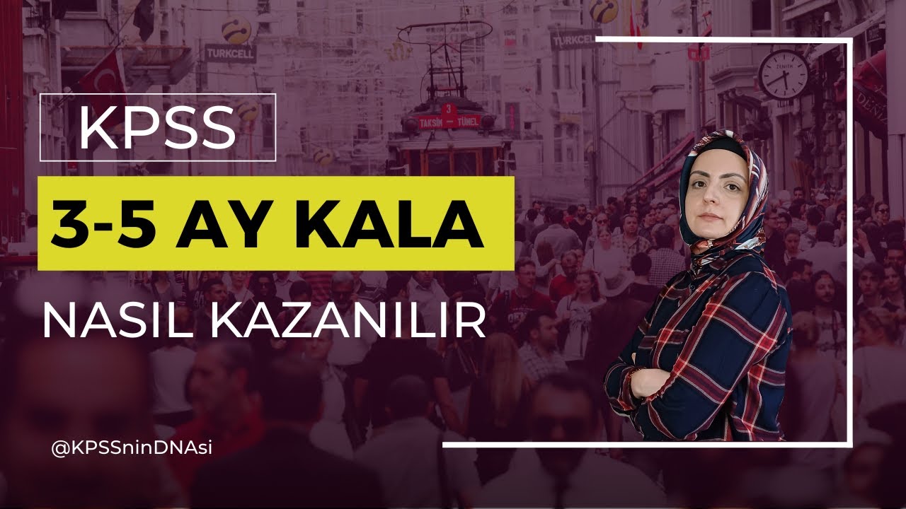 KPSS 3-5 AYDA NASIL KAZANILIR? ( Ücretsiz Her Alan İçin Program )