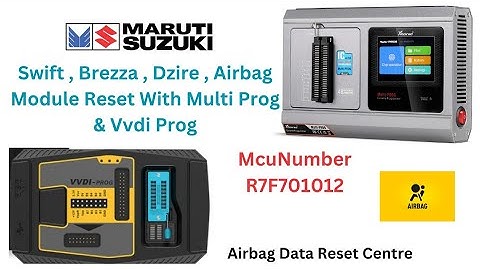 How To Reset Airbag Module ! Multi Prog ! Vvdi Prog ! 38910-54T40 ! J8 ! Airbag Module Reset ! Crash