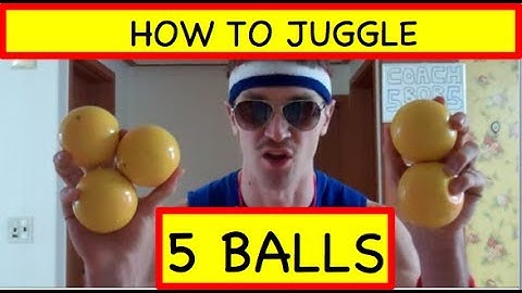 Learn How to Juggle 5 Balls (tutorial)