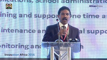 Innovation Africa 2016   African Leaders Day   UNESCO & GESCI   Jaco du Toit & M K Senthil Kumar