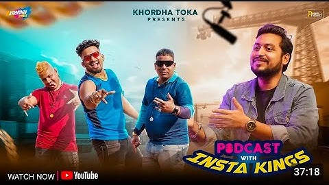 PODCAST WITH INSTA KINGS || khordha toka comedy || Funny anugulia#funny #comedy #comedyvideos #funny