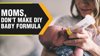 Why mothers shouldn't make DIY baby formula | WION Originals screenshot 5