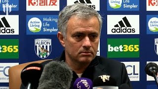 Jose Mourinho: Christmas Present for Fans! | West Brom 0-2 Manchester United FULL PRESS CONFERENCE