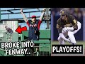 Crazy Fan BREAKS INTO Fenway Park, Screams! Padres Going to Playoffs, Jacob deGrom (MLB Recap)