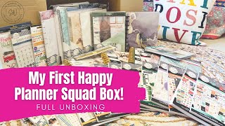 Happy Planner Squad Box Unboxing || New Fall Release
