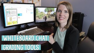 Whiteboard.Chat Grading | Auto-Correct, Self Check, Manual Grade, Grading Reports