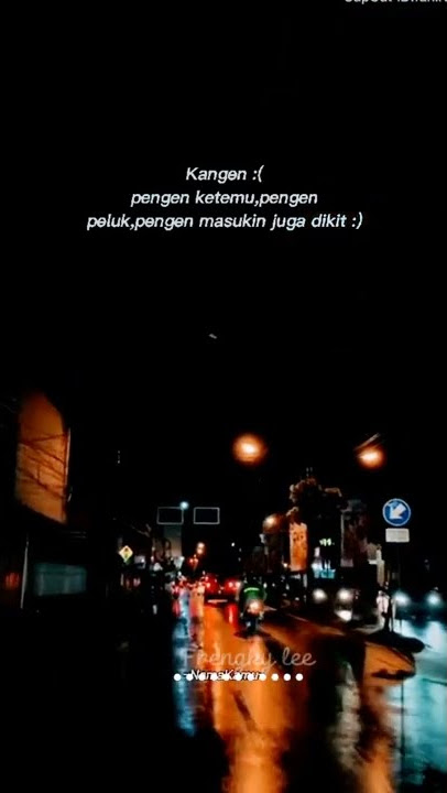 story' wa 62 jalan dan lampu kota malam mengatakan#shorts