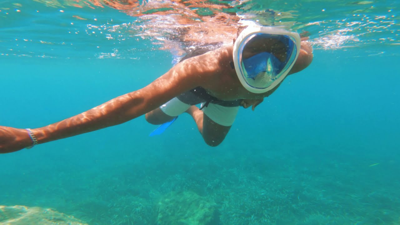 Nice VillefranchesurMer☀️🏖 (Snorkeling) YouTube