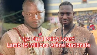 1/4 final Poid Lourd : MODOU DIAM TERRY bat TONY JUNIOR Lamb 15 Millions à l'arène nationale le 21 