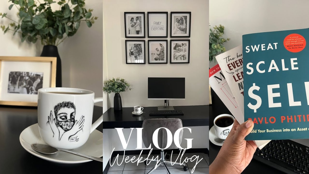 VLOG: Mini Home Renovation  🤩 | Home Office Space | Also I lost 4kgs! 🥺🤭💃🏻 | South African YouTuber