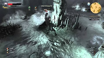 Cat, Igni, and Gas Clouds Combat Sequence - The Witcher 3: Wild Hunt