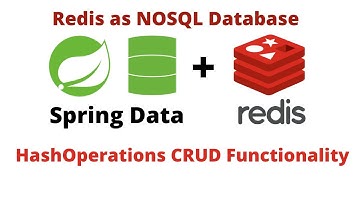 Spring Data with Redis using Jedis & Lettuce Clients | Hash operations with CRUD Functionality