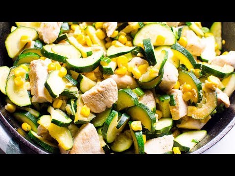 how-to-make-chicken-zucchini-and-corn-|-healthy-weeknight-dinner