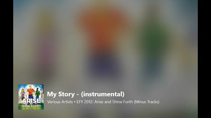 My Story Instrumental