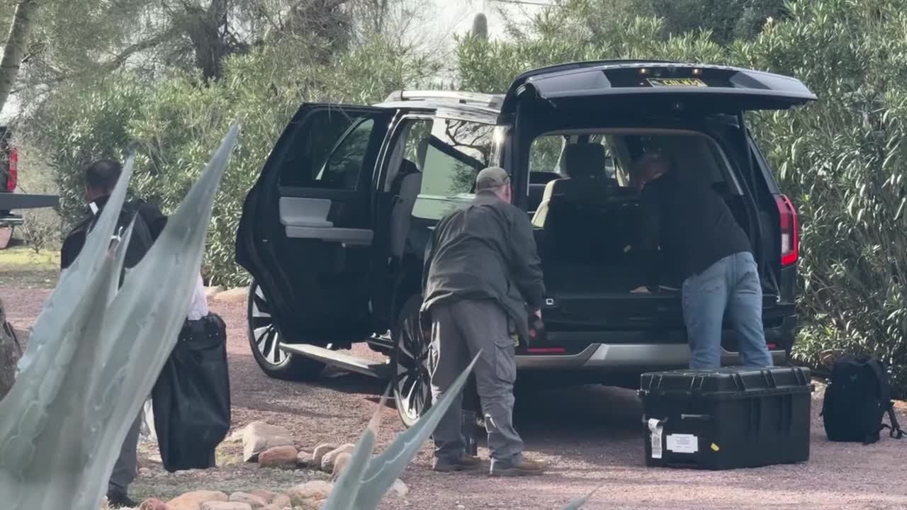 Investigators pack up equipment, take down tent at Nancy Guthrie’s home
