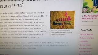 Barney and Friends Modern HIT Era is on Unlikable TV Shows wiki.