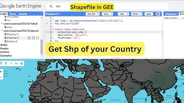 Export Countries Shapefile from Google Earth Engine (GEE)