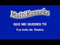 Multi Karaoke - Que Me Quedes Tu