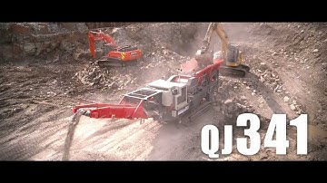 Sandvik QJ341 Mobile Jaw Crusher