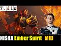 🤯 NISHA [Ember Spirit] MID 7.41c - DOTA 2 HIGHEST MMR MATCH#dota2   #dota2gameplay