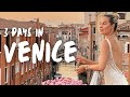 Venice italy travel vlog  3 day itinerary hotel tours good food gondola rides  more