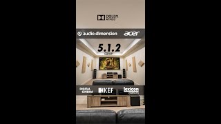 5.1.2 Dolby Atmos Home Theater in Sydney| Home Theater Tour | Lexicon RV-6 | KEF Q950 | KEF KUBE 12b