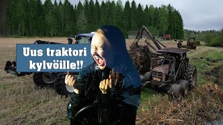 Tän kevään uus kylvötraktori!!