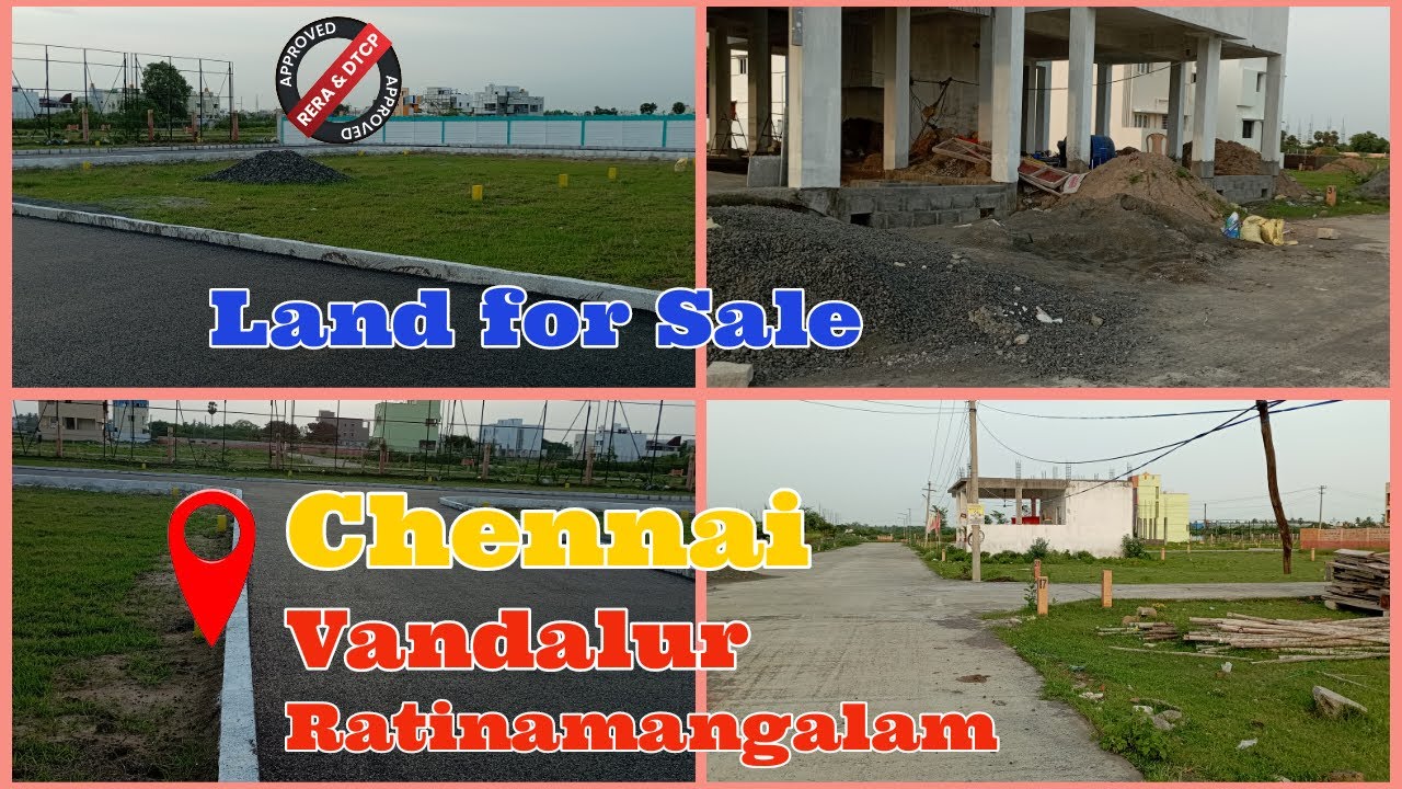 Land for Sale Vandalur Rathinamangalam Vengambakkam Low budget