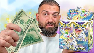 Can You Profit Opening Brilliant Stars Pokemon Cards?
