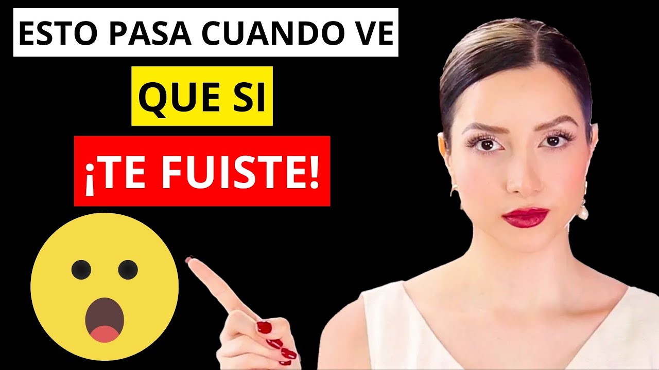 🔴 ¿Qué SIENTE alguien QUE PENSÓ QUE NUNCA TE PERDERÍA? 7 Cosas...