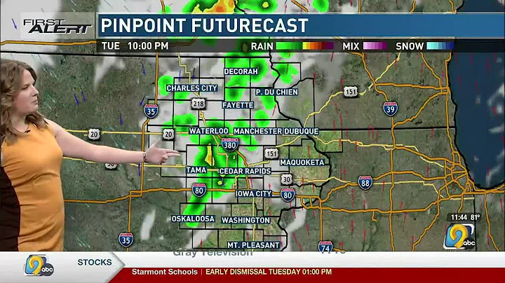 First Alert Forecast: Friday, Afternoon, September 5th