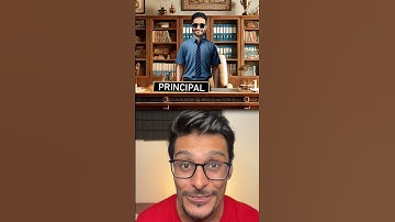 How to become the principal of your school 😂