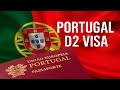 ✈️ Move to Portugal via D2 Visa | Startup & Entrepreneur Visa Guide 2025