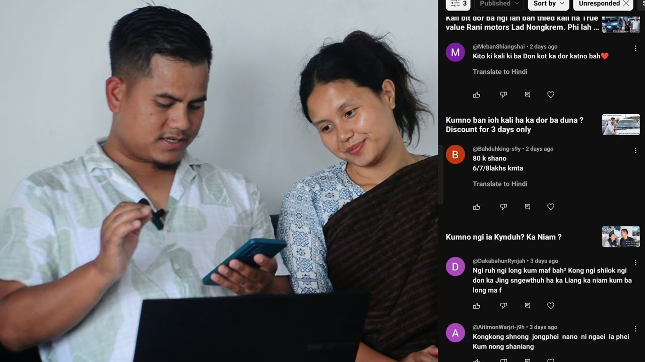 Ki jubab ia ki jingkylli jong phi baroh | Lok Trei aiu? Lano iohkhun? Raw and Real