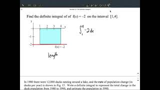 Definite Integral | Negative Area