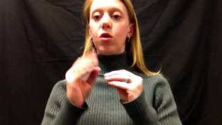 NCHS ASL ~Slow Version~ Thoughts of a Deaf Child
